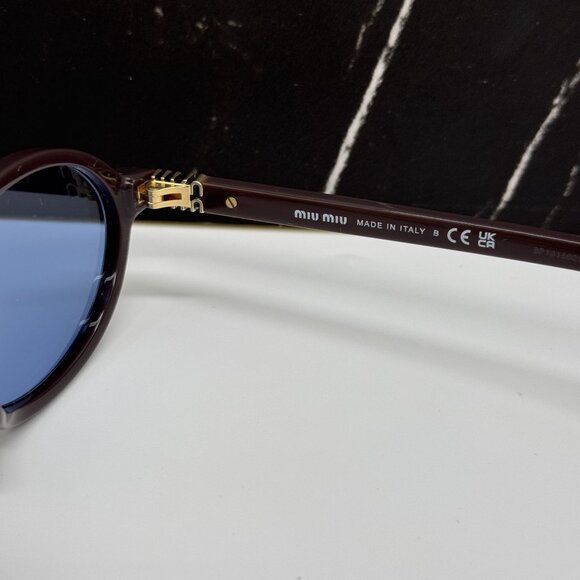 NEW MIU MIU MU04ZS 22C60O SUNGLASSES BROWN WOMEN MU 04ZS, SMU 04Z main image 5